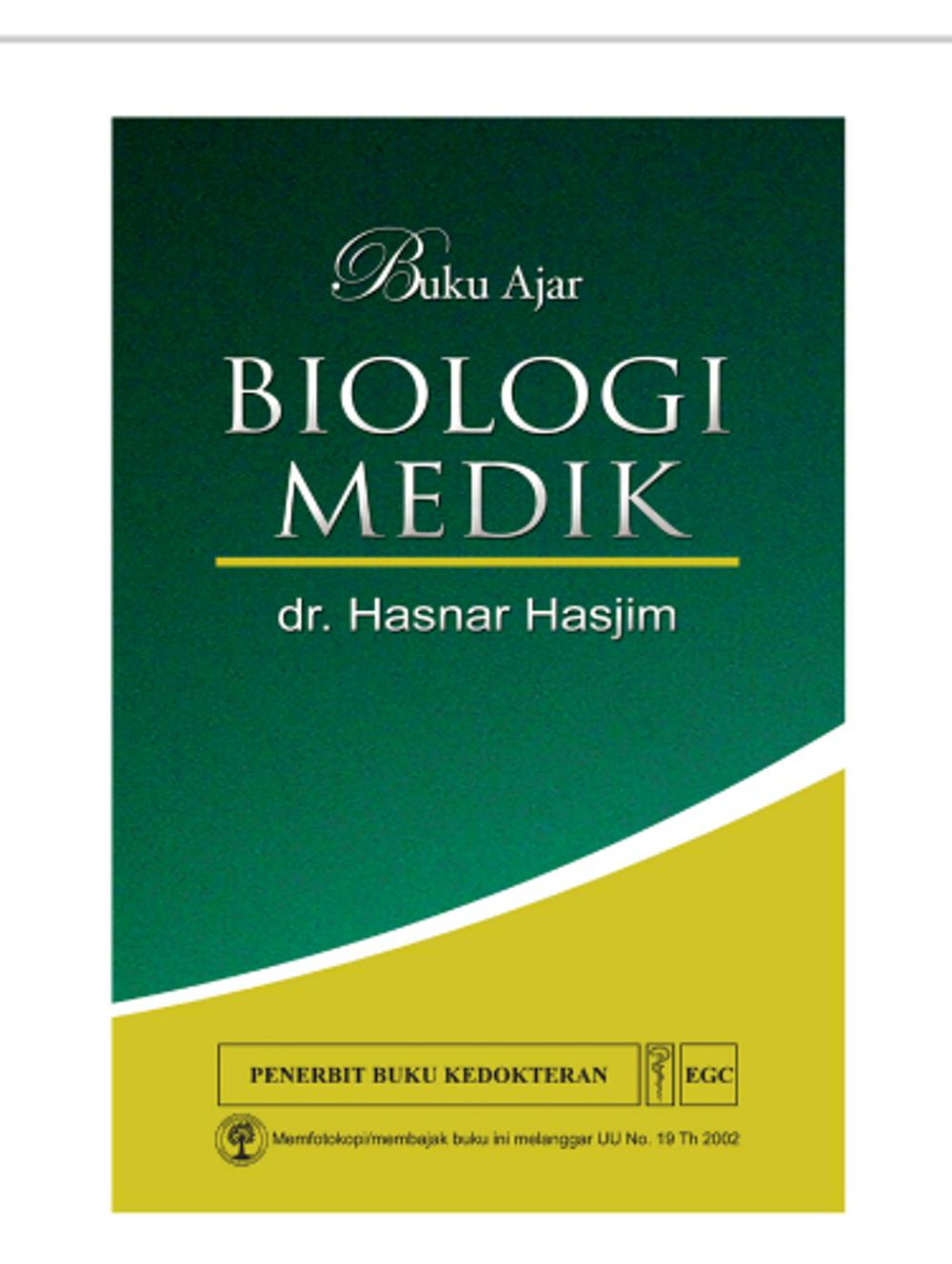 Buku Ajar Biologi Medik