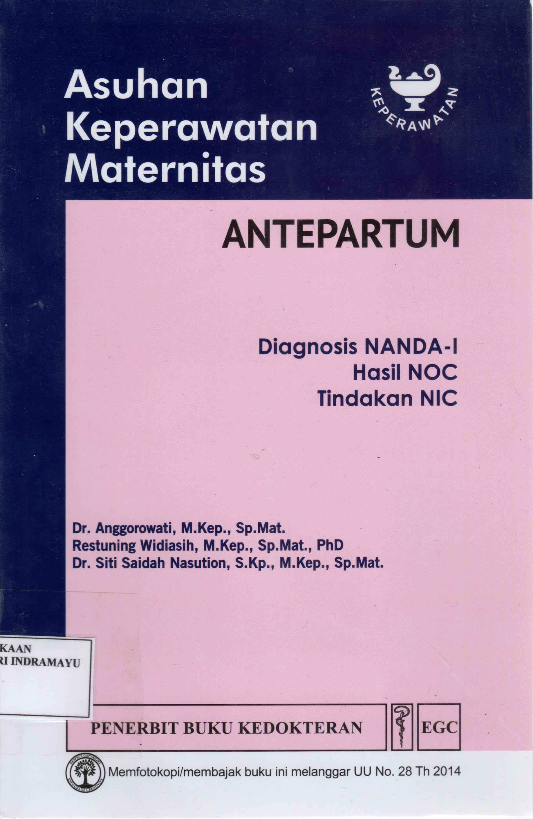 Asuhan Keperawatan Maternitas ANTEPARTUM