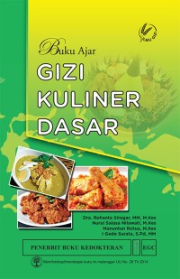 BUKU AJAR .GIZI KULINER DASAR