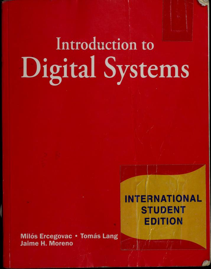 INTRODUCTION TO DIGITAL SYSTEMS
