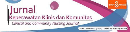 Jurnal Keperawatan Klinis dan Komunitas (Clinical and Community Nursing Journal)