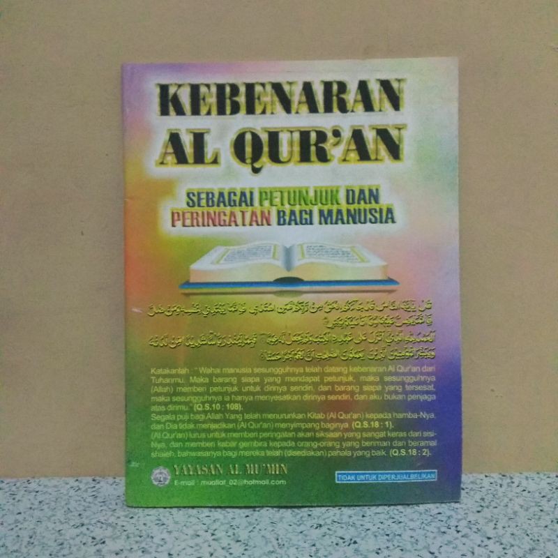 Kebenaran Al-Qur'an