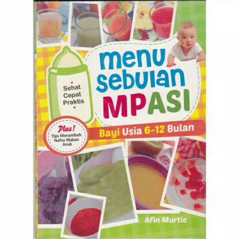 MENU SEBULAN MPASI BAYI USIA 6-12 BULAN