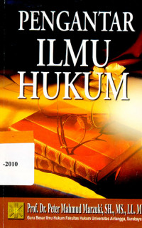 penganatar ilmu hukum