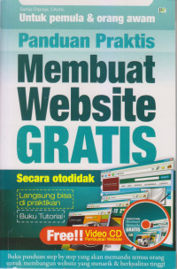 untuk pemula & orang awam.PANDUAN NPRAKTIS MEMBUAT WEBSITE GRATIS