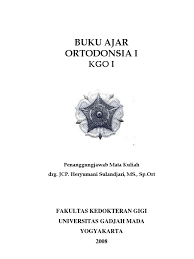 BUKU AJAR ORTODONSIA I KGO I