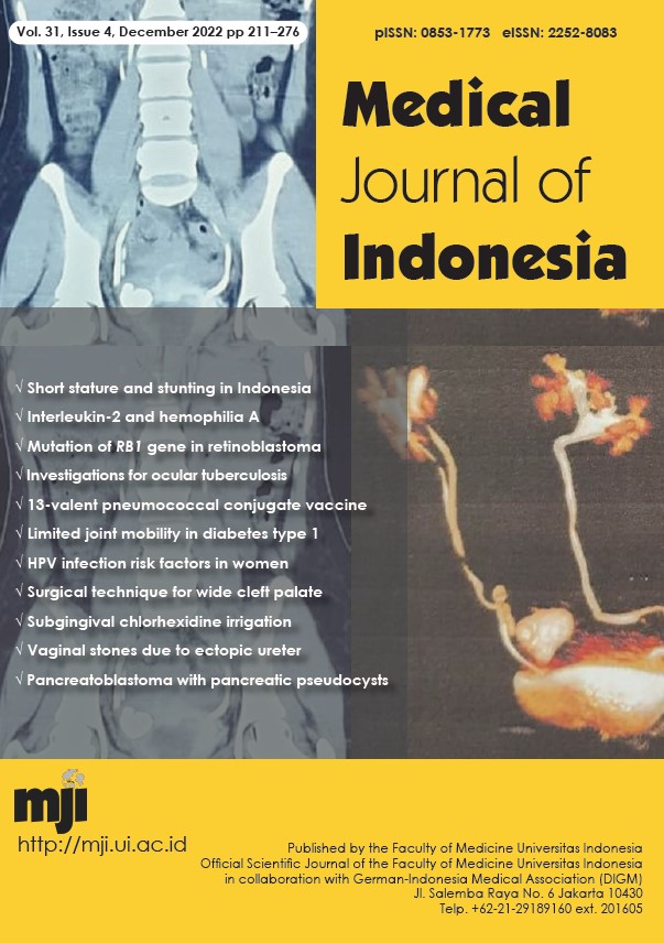 Medical Journal of Indonesia (MJI)